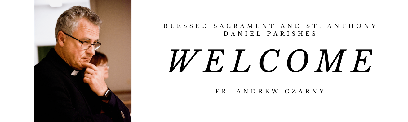 Welcome Fr. Andrew Czarny